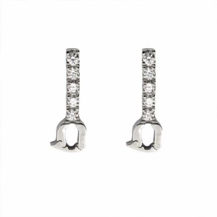 Clous en acier sertis de diamants
