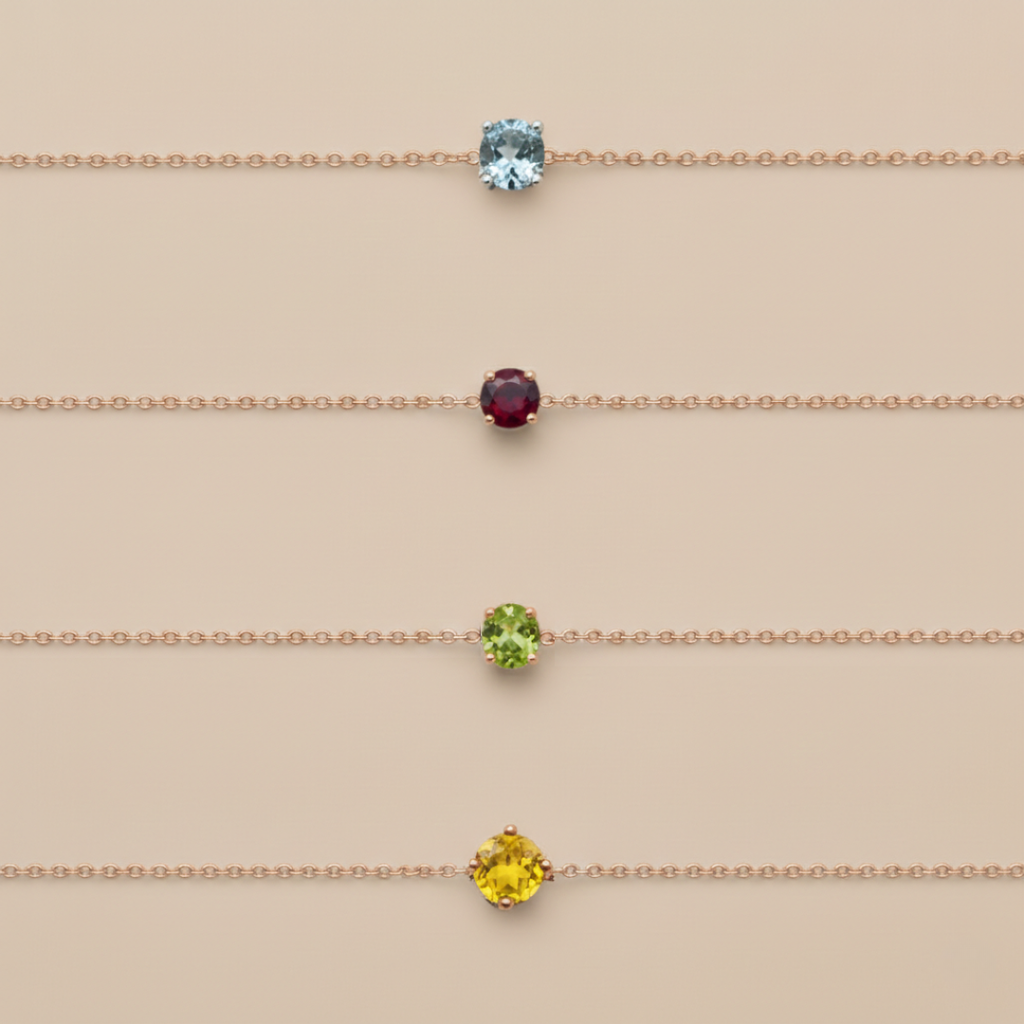 Customizable 18k Rose Gold Bracelet