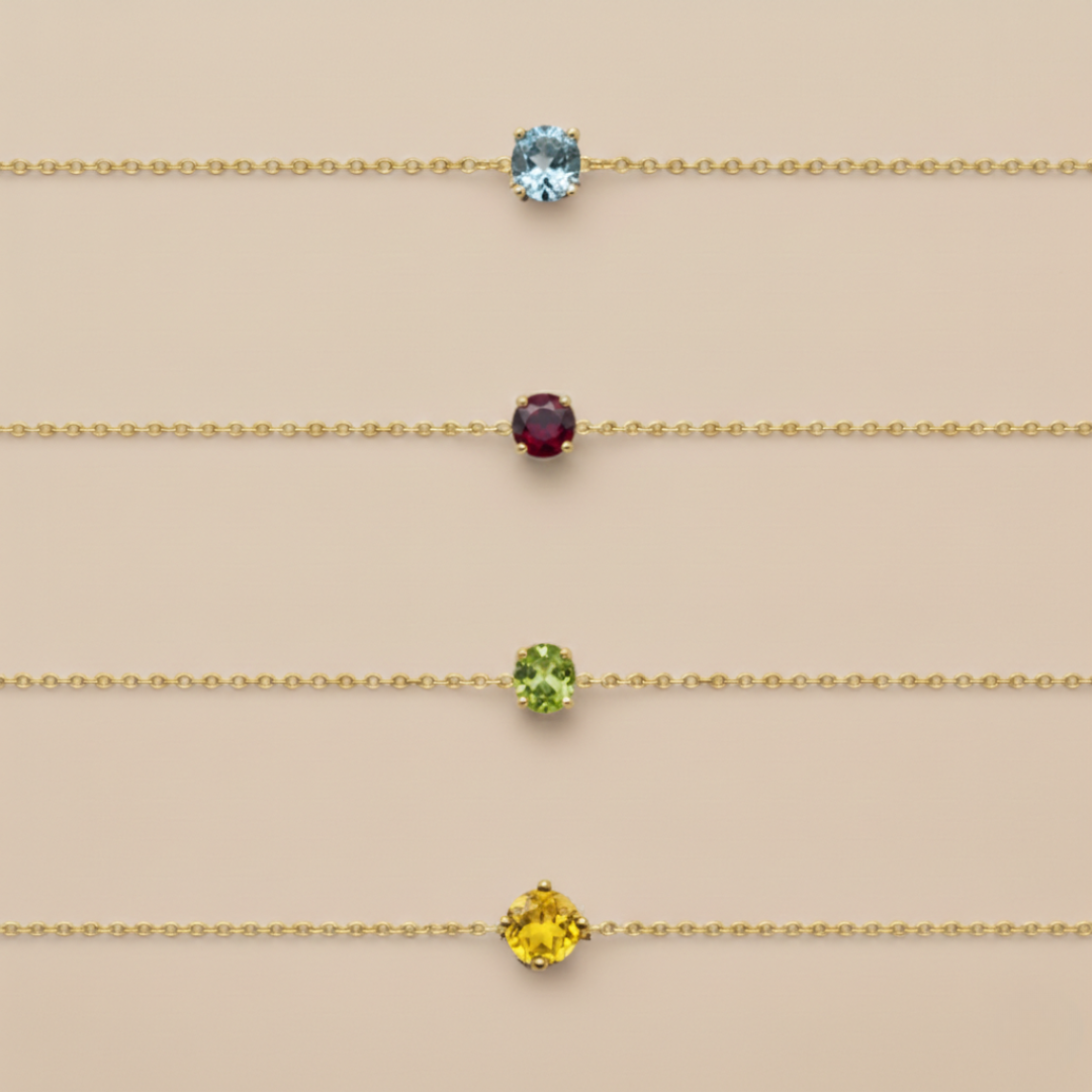 Customizable 18k Yellow Gold Bracelet