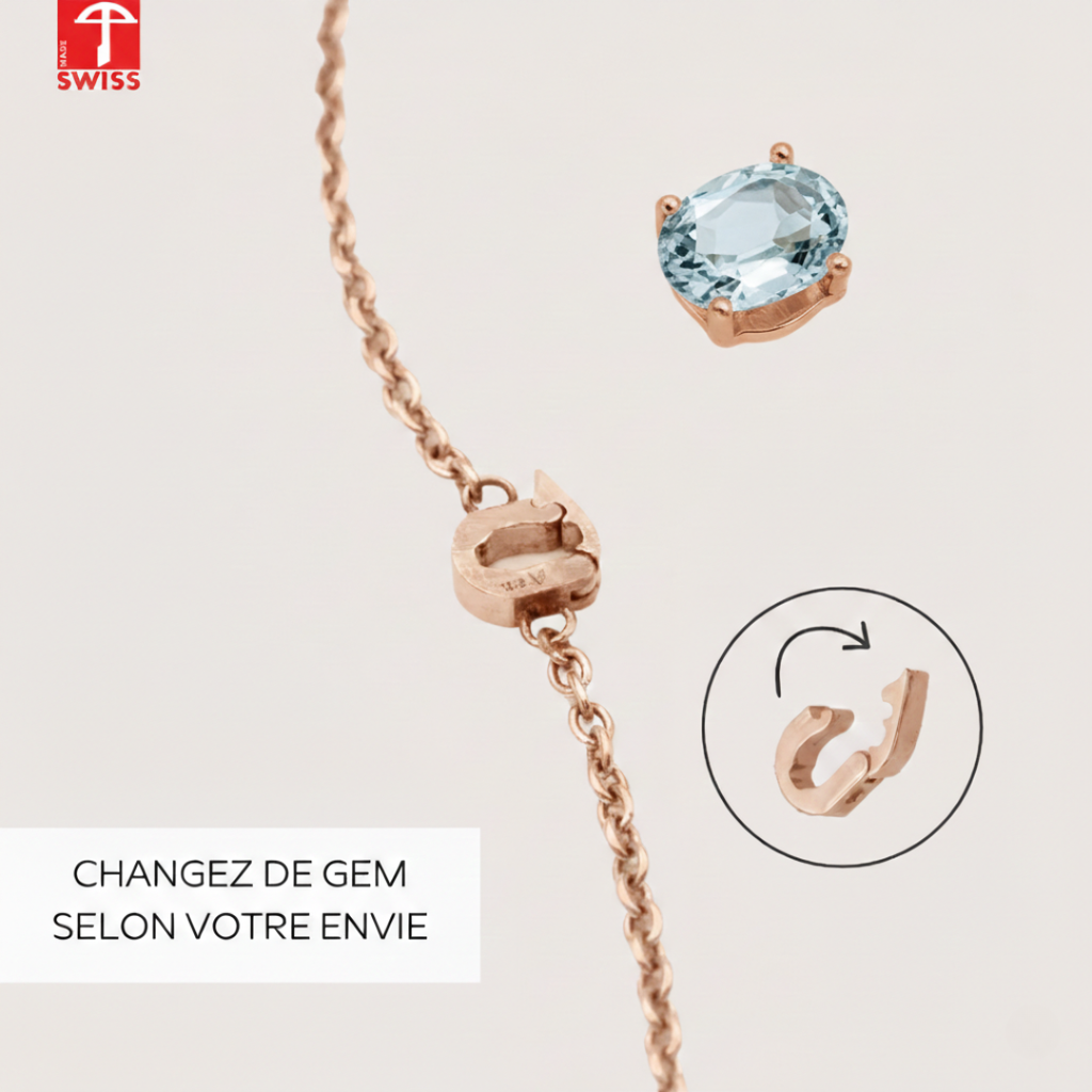 Customizable 18k Rose Gold Bracelet