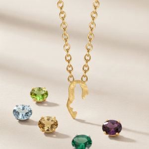 18k Yellow Gold Customizable Necklace