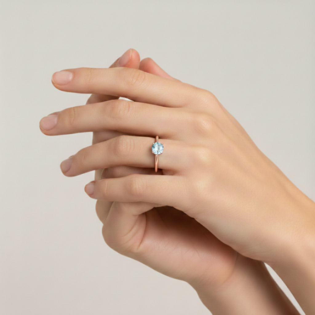 Ring zum Zusammenstellen aus Roségold