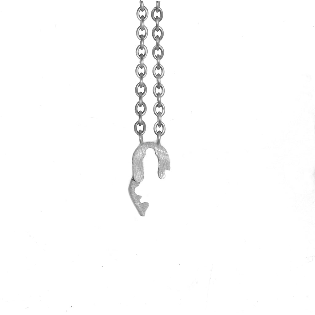 18k White Gold Customizable Necklace
