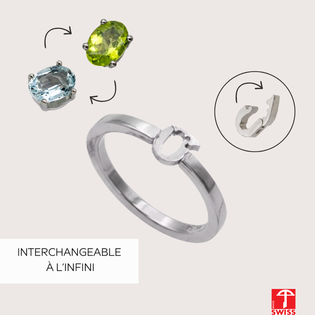 Bague acier hypoallergénique Swiss Made – Akhal Jewelry