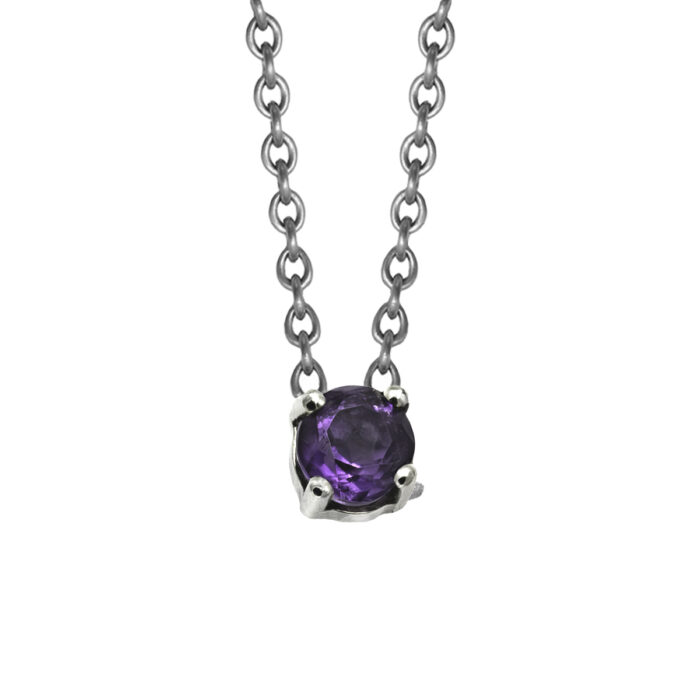 Collier améthyste M